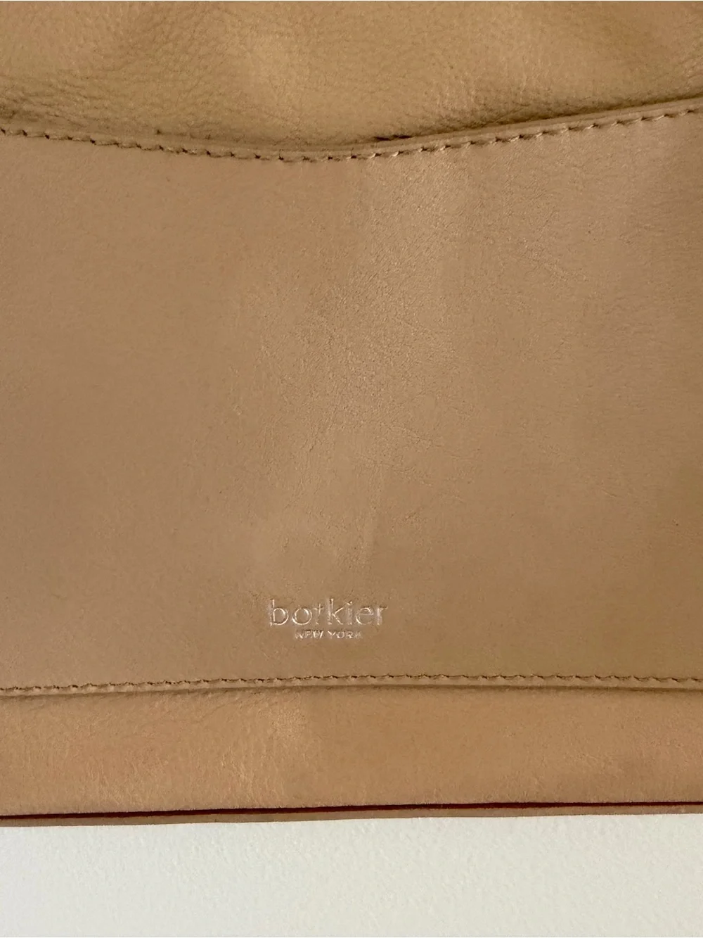 Botkier New York Leather Crossbody Bag Beige‎ Nude Neutral Should Bag Purse